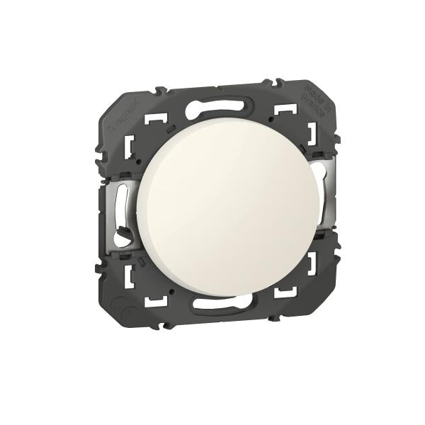 LEGRAND - Poussoir simple dooxie 6A250V~ finition blanc - Réf. Fab.: 600004
