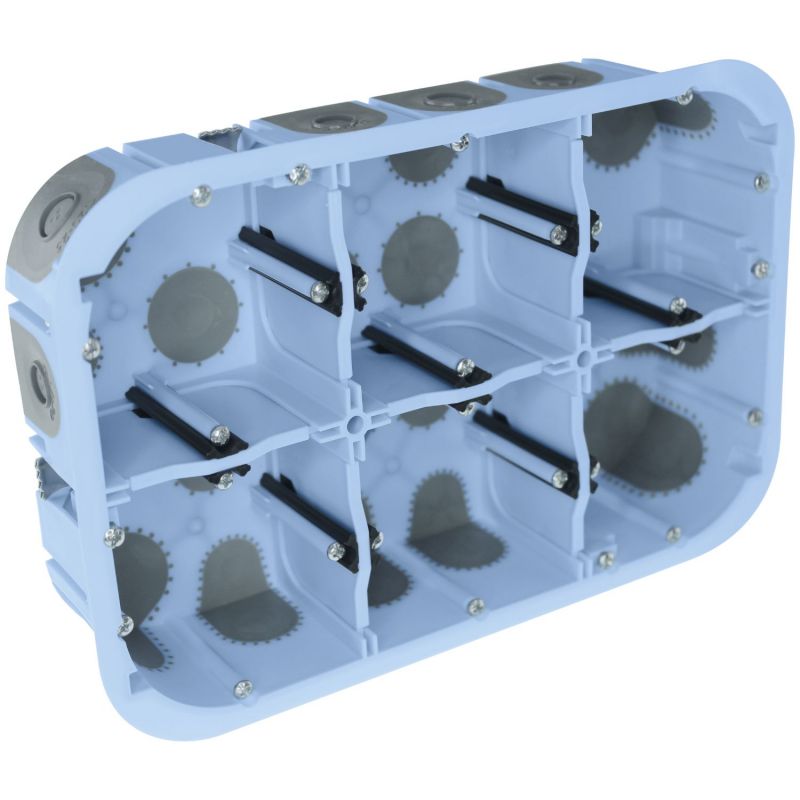 EUR'OHM - 2x3 position AIR'metic junction box - Mfr. Ref.: 51020