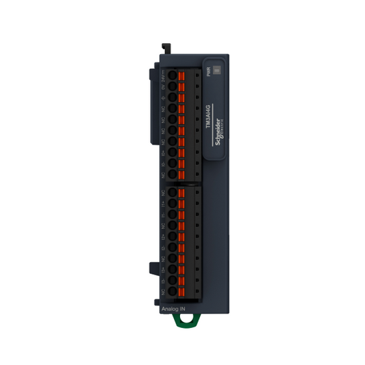 Schneider Electric - Modicon TM3, module 4 entrées analogiques, -10-0-10V, 0/4-20mA, ressort - Réf. Fab.: TM3AI4G