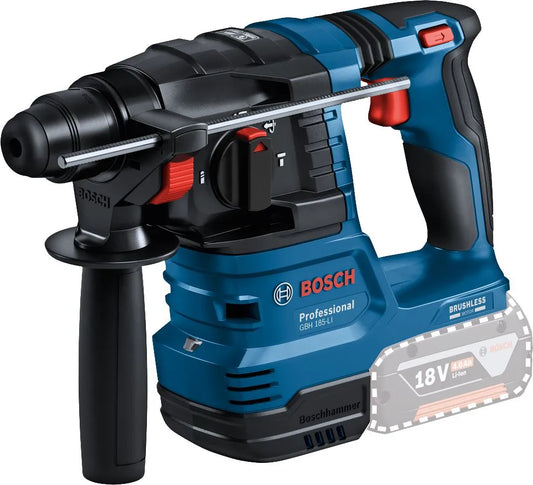 BOSCH - Lot 3 outils 18V : Perceuse - Meuleuse - Perforateur GSR 18V-45 + GWS 18V-8 + GBH 18V-22 + 3x GBA 18V 4.0Ah + GAL 18V-40 + sac - Réf. fab. : 0615A5007L