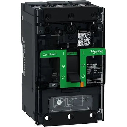 Schneider Electric - ComPacT NSXmNA - interrupteur-sectionneur - 50A - 3P - borne à cosses - Réf. fab.: SCHC113050BS