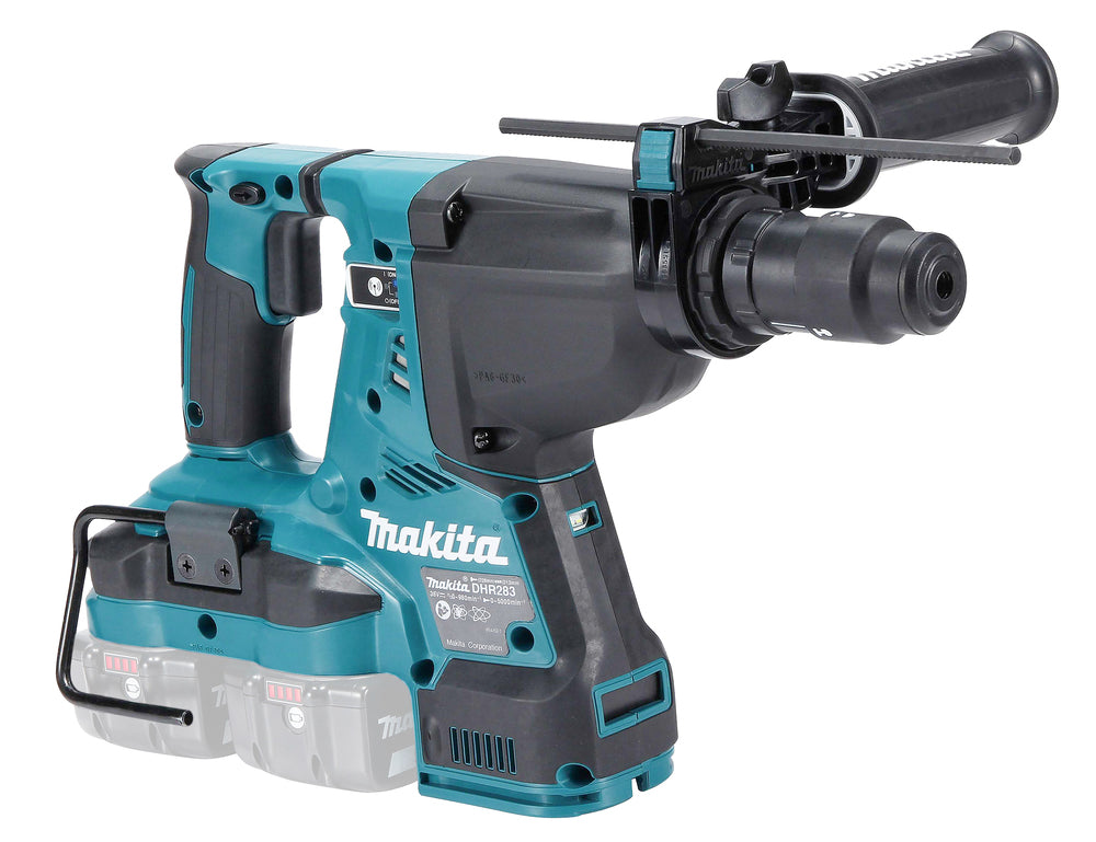 MAKITA - Perforateur burineur SDS+ LXT® DHR283ZWJU avec aspirateur intégré - Réf. Fab. : DHR283ZWJU