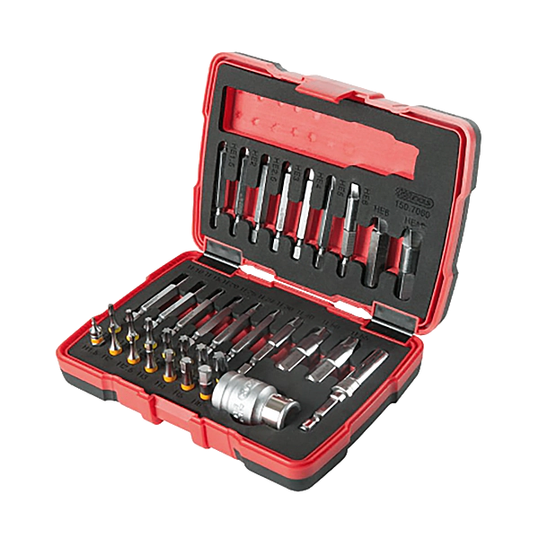 KSTOOLS - Coffret 34 embouts d'extraction 1/4'' - Réf. fab.: 150.7060