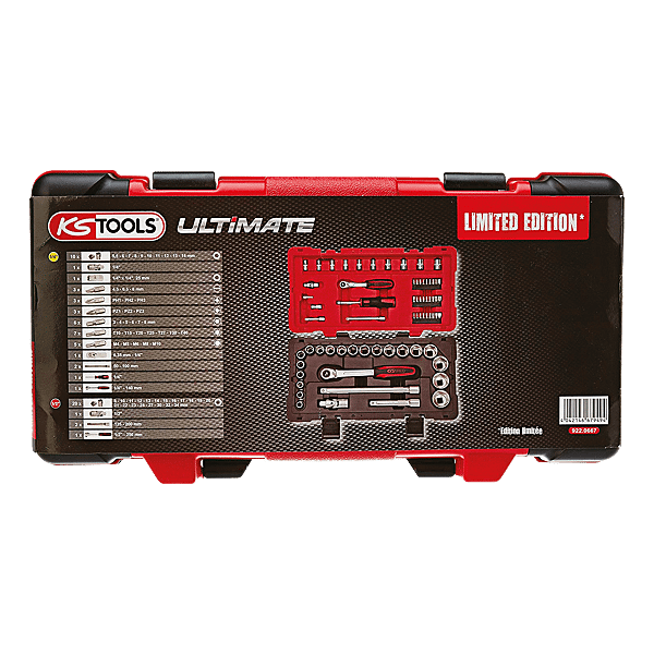 KSTOOLS - 68-piece 1/4" and 1/2" socket set - Mfg. ref.: 922.0667