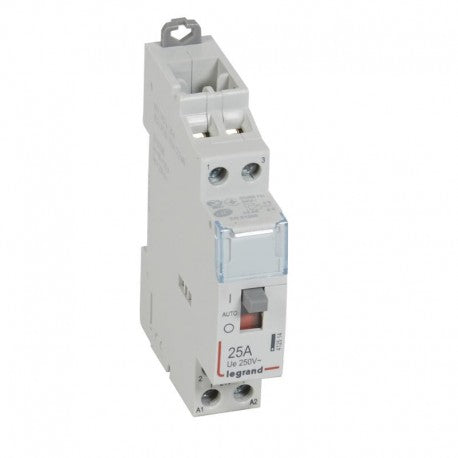 Legrand - CX3 Silent domestic contactor 230V~ coil - 2P 250V~ 25A 2 NO - 1 module - Ref. fab.: 412501
