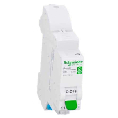 Schneider Electric - Resi9 XE - disjoncteur modulaire - 1P+N - 16A - courbe C - embrochable - Réf. fab.: R9EFC616