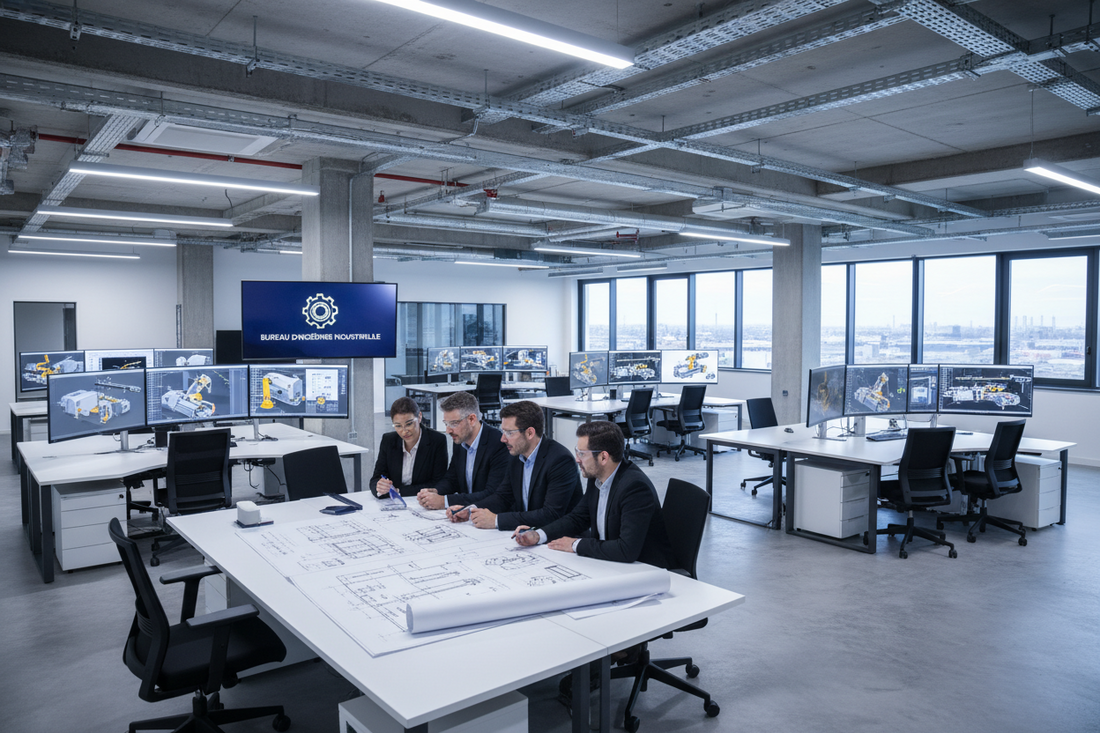 Bureau d'ingénierie industrielle : de la conception à la réalisation de vos projets