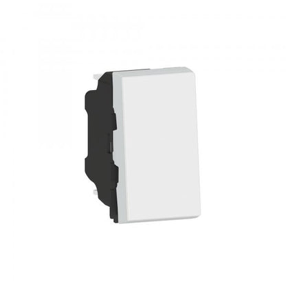 LEGRAND - Interrupteur ou va-et-vient 10ax 250v~ mosaic easy-led 1 module - blanc - Réf. Fab.: 077001L