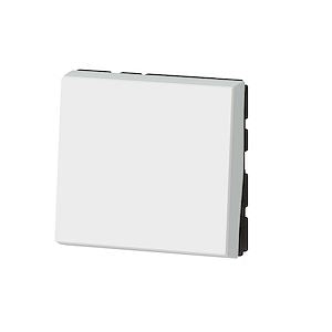 LEGRAND - Poussoir ou inverseur 6A 2 modules evoled blanc - Réf. Fab.: 077040L