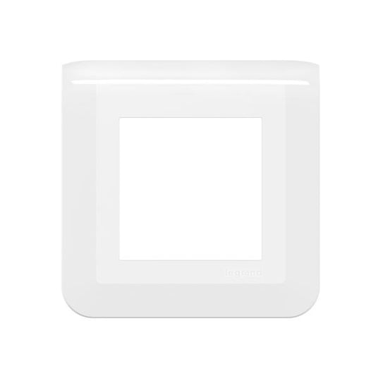 LEGRAND - Plaque de finition mosaic pour 2 modules blanc- Réf. Fab.: 078802L