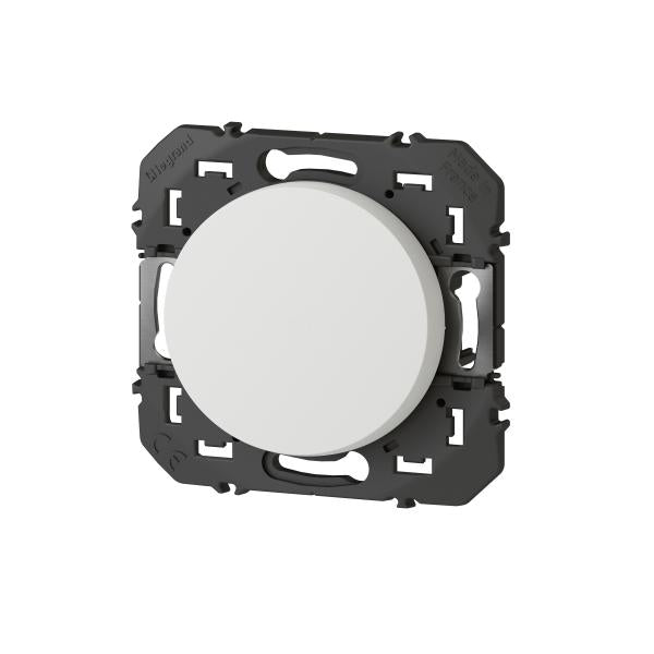 LEGRAND - Poussoir simple dooxie 6A250V~ finition blanc - Réf. Fab.: 600004