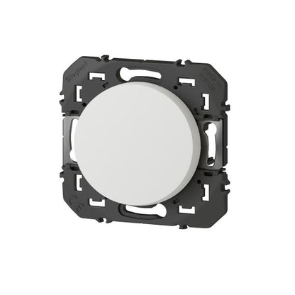 LEGRAND - Poussoir simple dooxie 6A250V~ finition blanc - Réf. Fab.: 600004