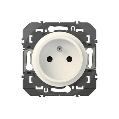 LEGRAND - Prise de courant easyréno 2P+T faible profondeur dooxie 16A finition blanc - Réf. Fab.: 600328