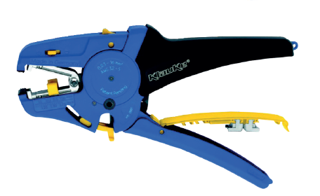 KLAUKE FRANCE - Pince à dénuder automatique avec coupe-fil pour conducteur souple 0,03 à 16mm² - Réf. fab.: K433