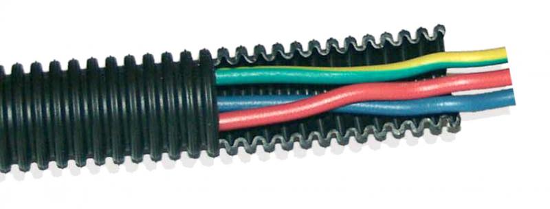 WIREPLAST - Gaine préfilée diamètre 20mm 3x2.5²  (bleu/rouge/vert-jaune) - 100 m - Réf. fab.: 11036