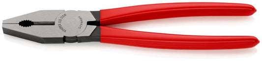 KNIPEX - Pince universelle 250mm avec tranchant - Gainage PVC - Tête polie - Marquage EAN - Réf. fab.: 0301250EAN