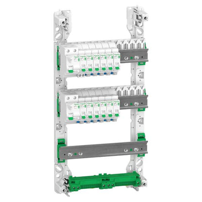 Schneider Electric - Resi9 Standard consumer unit T3, T4 housing type. 3 rows. XE technology - Mfr. ref.: R9HPNFC15134P
