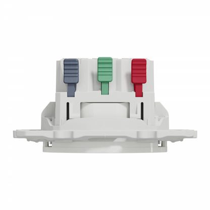 Schneider Electric -Odace 2011 - prise de courant 2P+T affleurante - blanc - Réf. Fab.: S520052