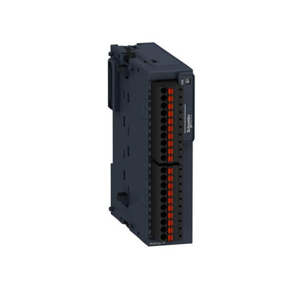 Schneider Electric - Modicon TM3, module 4 entrées analogiques, -10-0-10V, 0/4-20mA, ressort - Réf. Fab.: TM3AI4G