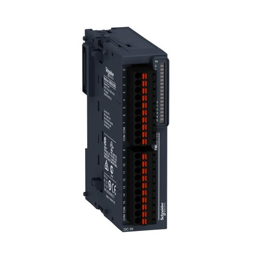 Schneider Electric - Modicon TM3, module 16 sorties TOR, relais 2A, à ressort - Réf. Fab.: TM3DQ16RG