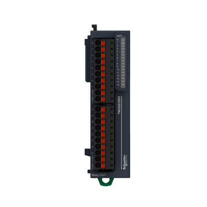 Schneider Electric - Modicon TM3, module 16 sorties TOR, relais 2A, à ressort - Réf. Fab.: TM3DQ16RG