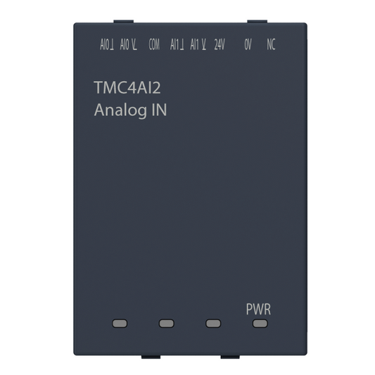 Schneider Electric - Modicon M241, module 2 sorties analogiques, tension 0-10V, courant 0/4-20mA - Réf. Fab.: TMC4AQ2