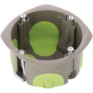 BIZLINE - R'Box Single Switch Box D= 67 mm 1 gang depth 40 mm - Manuf. Ref: 500140