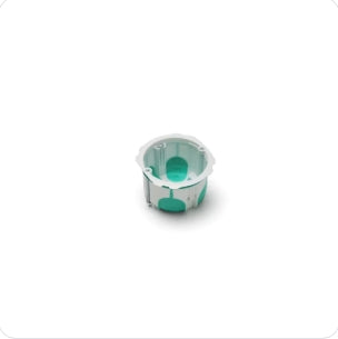 TradeForce - Boite d'appareillage etanche a l'air RE 2020 1 poste diam67-68 prof 50mm - Réf. Fab.: 0026000017