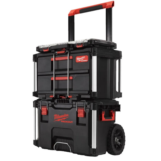 MILWAUKEE - Set Packout 3 pièces Trolley + Boîte à outils + Slim organiser - Réf. fab.: 4932479957