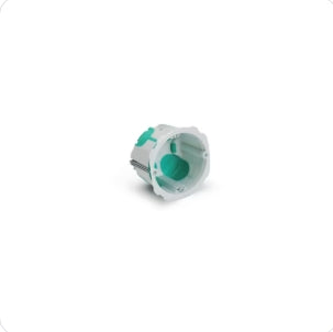 TradeForce - Boite d'appareillage etanche a l'air RE 2020 1 poste diam67-68 prof 50mm - Réf. Fab.: 0026000017