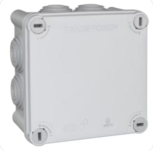 TradeForce - Waterproof junction box 100x100mm - Mfg. Ref.: 0026000034
