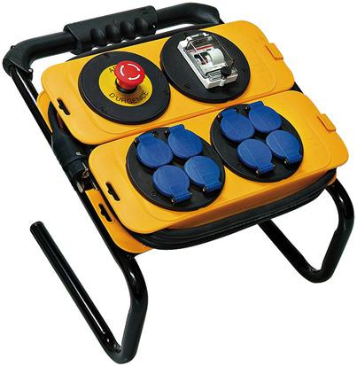 Brennenstuhl - Coffret électrique mobile SC 8M/16/AU 5m H07RN-F 3G2,5 IP44 - Réf. Fab.: 1153761