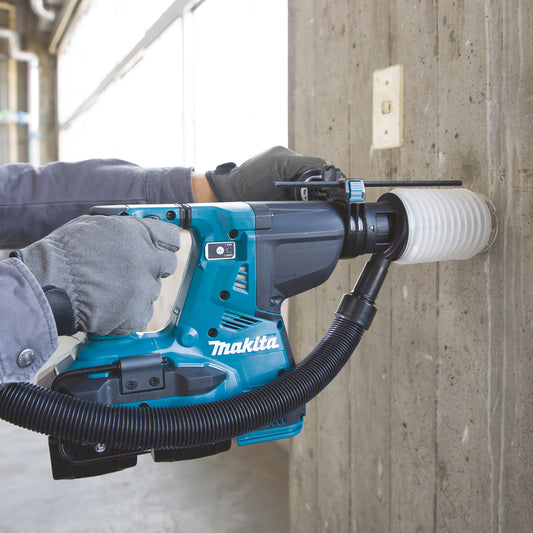 MAKITA - Perforateur burineur SDS+ LXT® DHR283ZWJU avec aspirateur intégré - Réf. Fab. : DHR283ZWJU