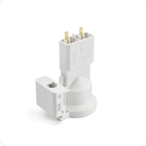 TradeForce - KitBoite centre DCL diam68 RE 2020+ fiche/douille DCL E27 NF - Réf. Fab.: 0026000024