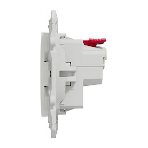 Schneider Electric - Odace 2011 - Pack of 100 flush-mounted 2P+E sockets S520052 - white - Mfg. ref.: S524052P