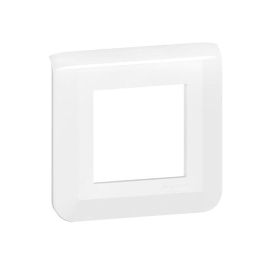 LEGRAND - Lot de 100 plaques de finition Mosaic pour 2 modules blanc - Réf. Fab.: 078899L