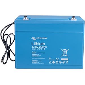 MADENR - Batterie Lithium LiFePO4 12,8V/200Ah Smart  - Réf. Fab. : BAT512120610