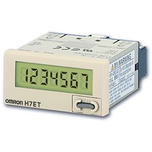 OMRON - COMPT TOT HOR 1PRES 7DIG 24X48 - H7ET-NV-B  - Réf. Fab.: H7ET-N