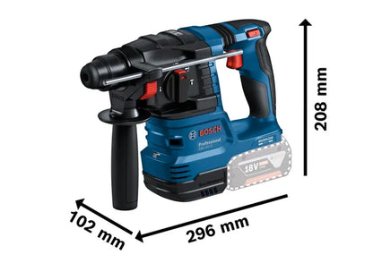 BOSCH - Lot 3 outils 18V : Perceuse - Meuleuse - Perforateur GSR 18V-45 + GWS 18V-8 + GBH 18V-22 + 3x GBA 18V 4.0Ah + GAL 18V-40 + sac - Réf. fab. : 0615A5007L