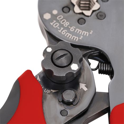WIHA - Pince à sertir automatique hexagonale de 0,08 - 16 mm² - Réf. fab.: 41246