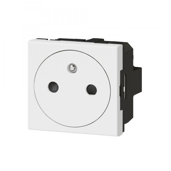 LEGRAND - Surface Power Outlet (x200) Mosaic - 2P+E - 2 modules - white - Manufacturer Ref.: 077199L