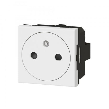 LEGRAND - Surface Power Outlet (x200) Mosaic - 2P+E - 2 modules - white - Manufacturer Ref.: 077199L