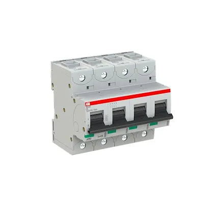 ABB - S800S Disjoncteur modulaire - 4P - 6A - Cbe C -Icu 50kA (6 modules) - Vis - Réf. fab.: 2CCS864001R0064