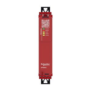 Schneider Electric - Harmony XPSU-Module de sécurité-Estop protection, 24 VDC- pas entrée-à vis - Réf. Fab.: XPSBAC14AP