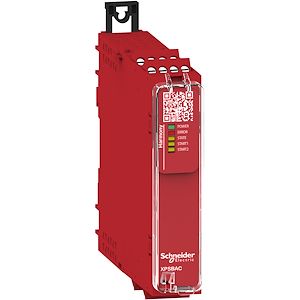 Schneider Electric - Harmony XPSU-Module de sécurité-Estop protection, 48-240 V pas entrée-à vis - Réf. Fab.: XPSBAC34AP