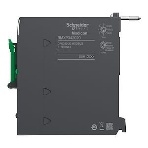 Schneider Electric - Modicon M340 - processeur - 1024 E/S TOR 256 E/S ANA - 1Modbus - 1Ethernet - Réf. Fab.: BMXP342020