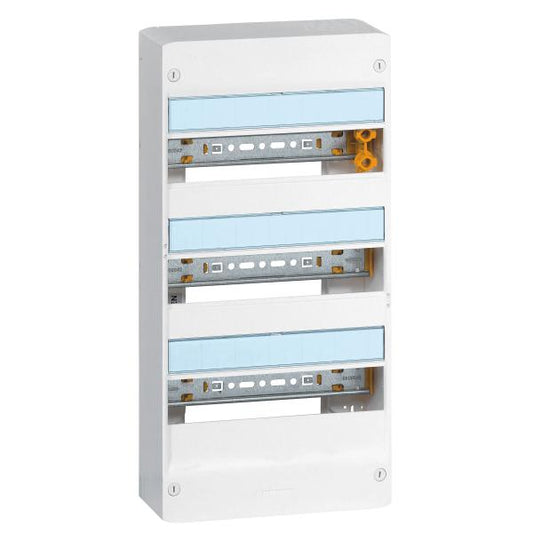 LEGRAND - Coffret Drivia 13 modules 3 rangées saillie IP30 IK05 - Blanc RAL9003 - Réf. fab.: 401213