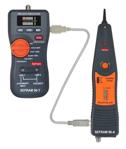 Sefram - Traceur de câble réseaux informatiques, et câbles électriques - Réf. Fab. : SEFRAM 96