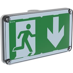 Ura - BAES Uraproof V Évacuation SATI 45lm/1h IP66 IK10 - Réf. Fab.: 117517V