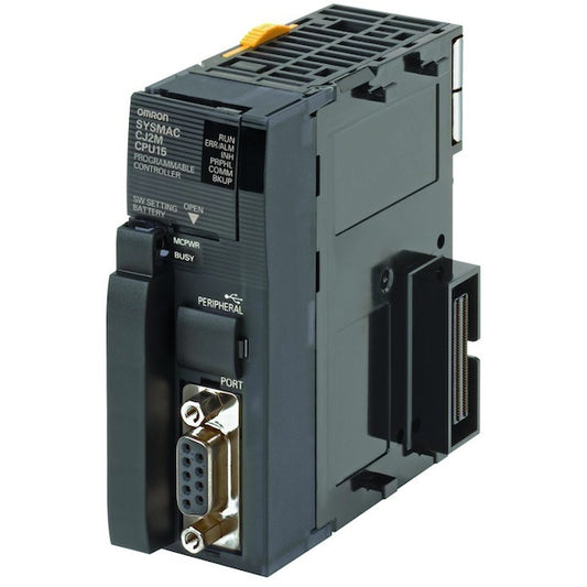 OMRON - Unité centrale automate modulaire CJ2M - pour 2560 E-S - 64K mots - ethernet IP - 10K pas mémoire programme - Réf. Fab.: CJ2M-CPU11